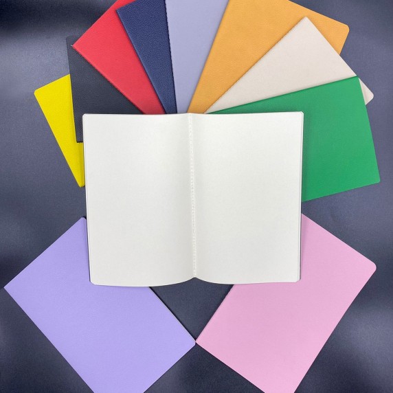 Marmara - Tarihsiz Defter 13x21 cm Terzi Dikiş 30 Yaprak 80 gr Krem Kağıt